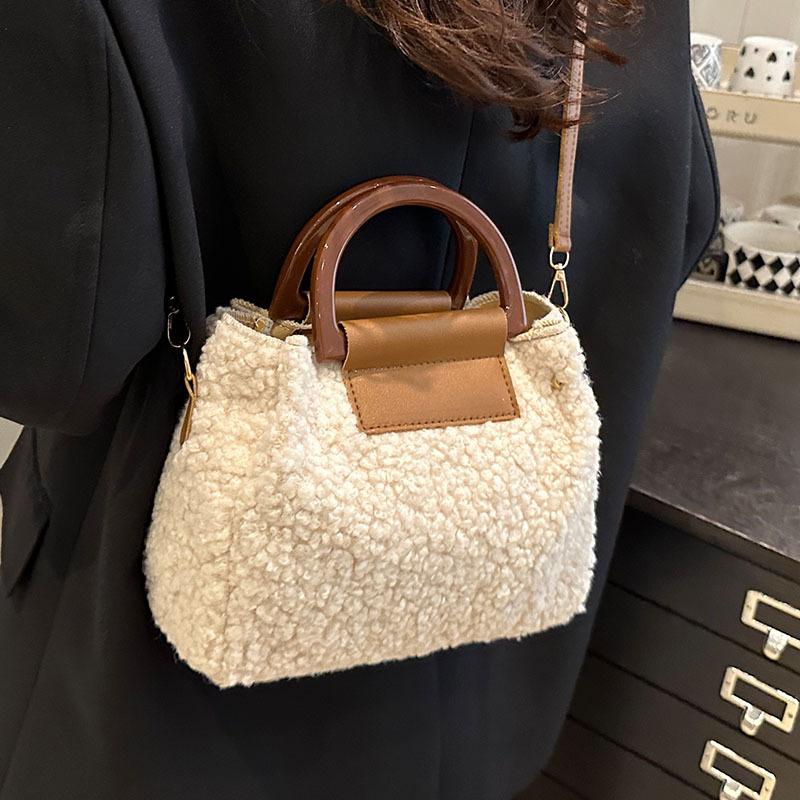Fashionable Retro Handbag, Women's Color-matched Single-shoulder Crossbody Bag, Elegant Small Square Bag