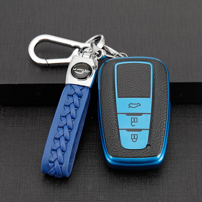 Compatible Toyota Key Cover for Corolla, Camry, CHR, RAV4, and more