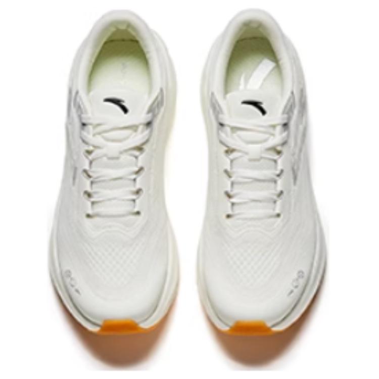 Anta Trendy Versatile Comfortable Fabric Synthetic Leather Non-Slip Wear-Resistant Low-Top Casual Running Shoes Men Sneaker Silver 112445504-1