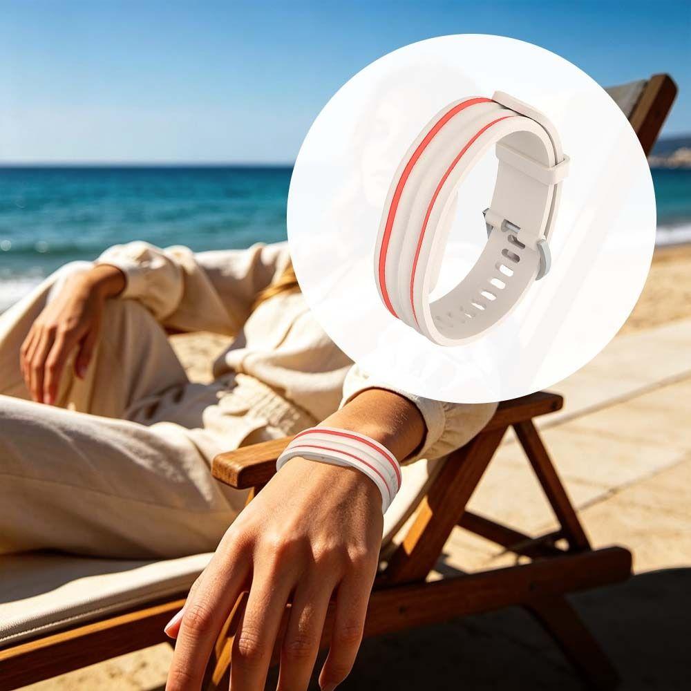 Silikonarmband Ersättningsklockarmband Klockrem för Google Fitbit Air Smartklocka Tillbehör