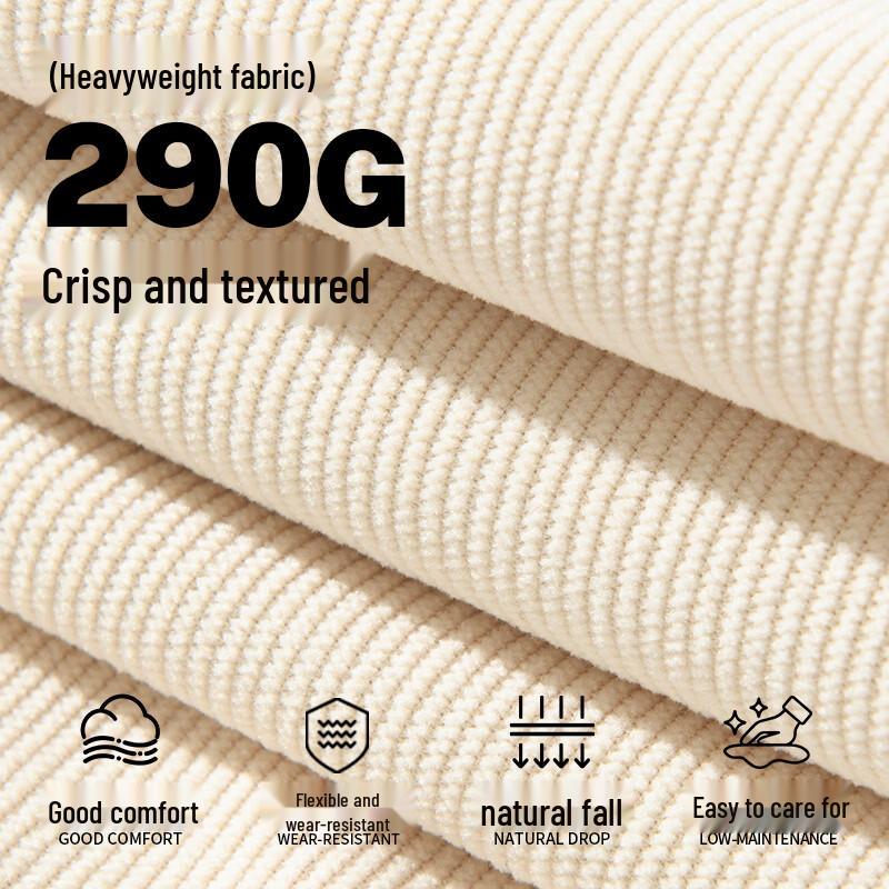 MINISO Men's Heavy Corduroy Long-Sleeve Shirt Jacket