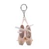 Ballet Shoes Charm Keychains Cute Hanging Ornament Pendant Keyring Decoration