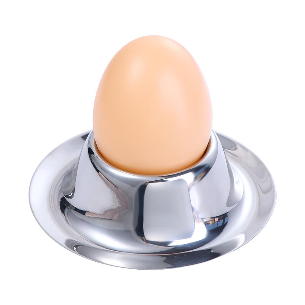 Stainless Steel Home Decoration Kitchen Xmas Craft Eggs Cup Egg Stand Egg Holder Storage Rack