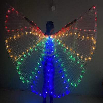 LED Luminous Butterfly Wings Costume for Children's Dance Performance