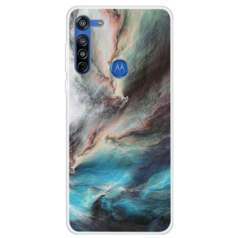 Moto G8 Power Kılıfı Yumuşak Silikon Arka Kılıf Motorola Moto G8 Plus Telefon Kılıfı İçin Moto G8 Power Lite G 8 G8+ Sevimli Kapaklar