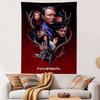 Hannibal TV Series Poster Tapestry Wall Hanging, Dark Crime Thriller Art, Cinematic Wall Decor for Bedroom Living Room Dorm
