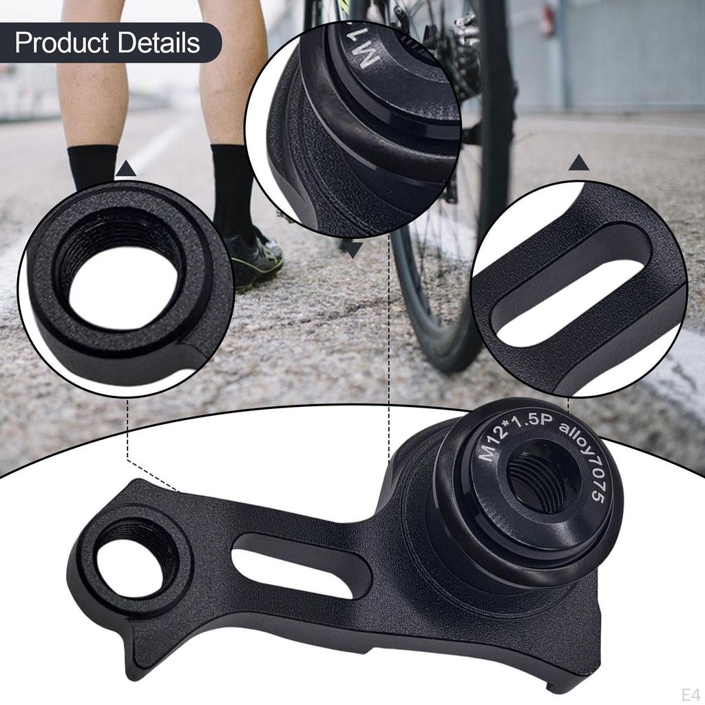 Universal Derailleur Hanger Aluminum Alloy CNC Sturdy Extended Frame Gear for