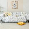 Chenille-Sofatuch im Boho-Stil mit Quasten, doppelseitig, für Wohnzimmer, Camping, Picknick, große Decke, Freizeit, Entspannung, Strandtuch