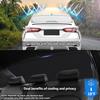 ZATOOTO Rear Windshield Sunshade For Toyota Camry 2018- Rear Windshield Sunshield Double Layer For Sunshade And Privacy Offer Great Visibility Sun
