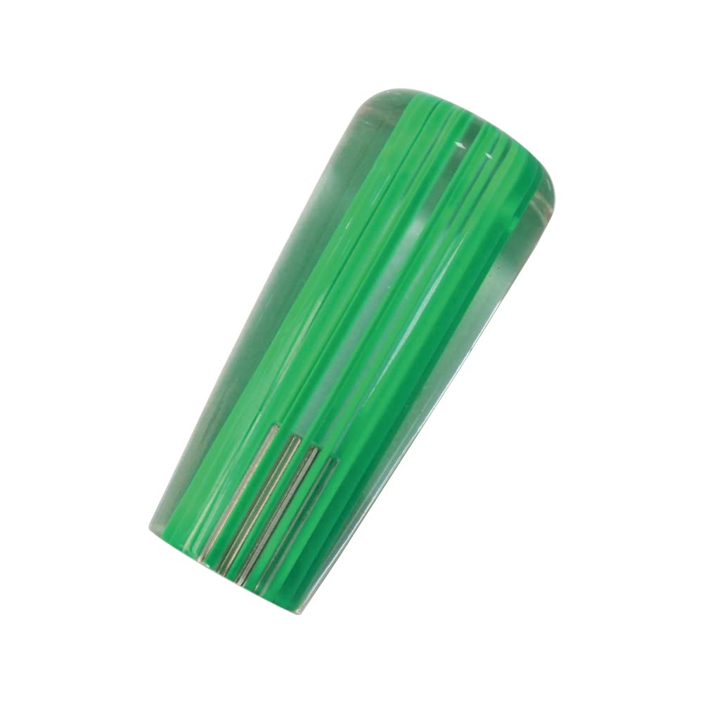 

Retro Striped Shift Knob 100mm Green Line for and Light Trucks Isuzu, Mitsubishi, зелёный
