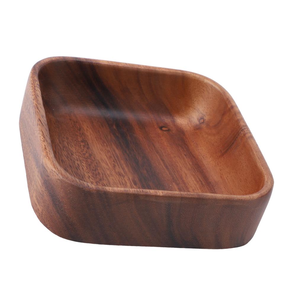 Dry Fruit Box Walnut Wood Large Capacity Multifunctional Dry Fruit Serving Tray for Nuts Snacks Jewelry