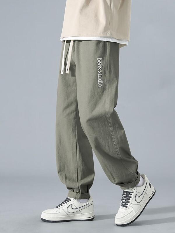 Dingfengbaoluo Men's Spring/Summer Cargo Jogger Pants