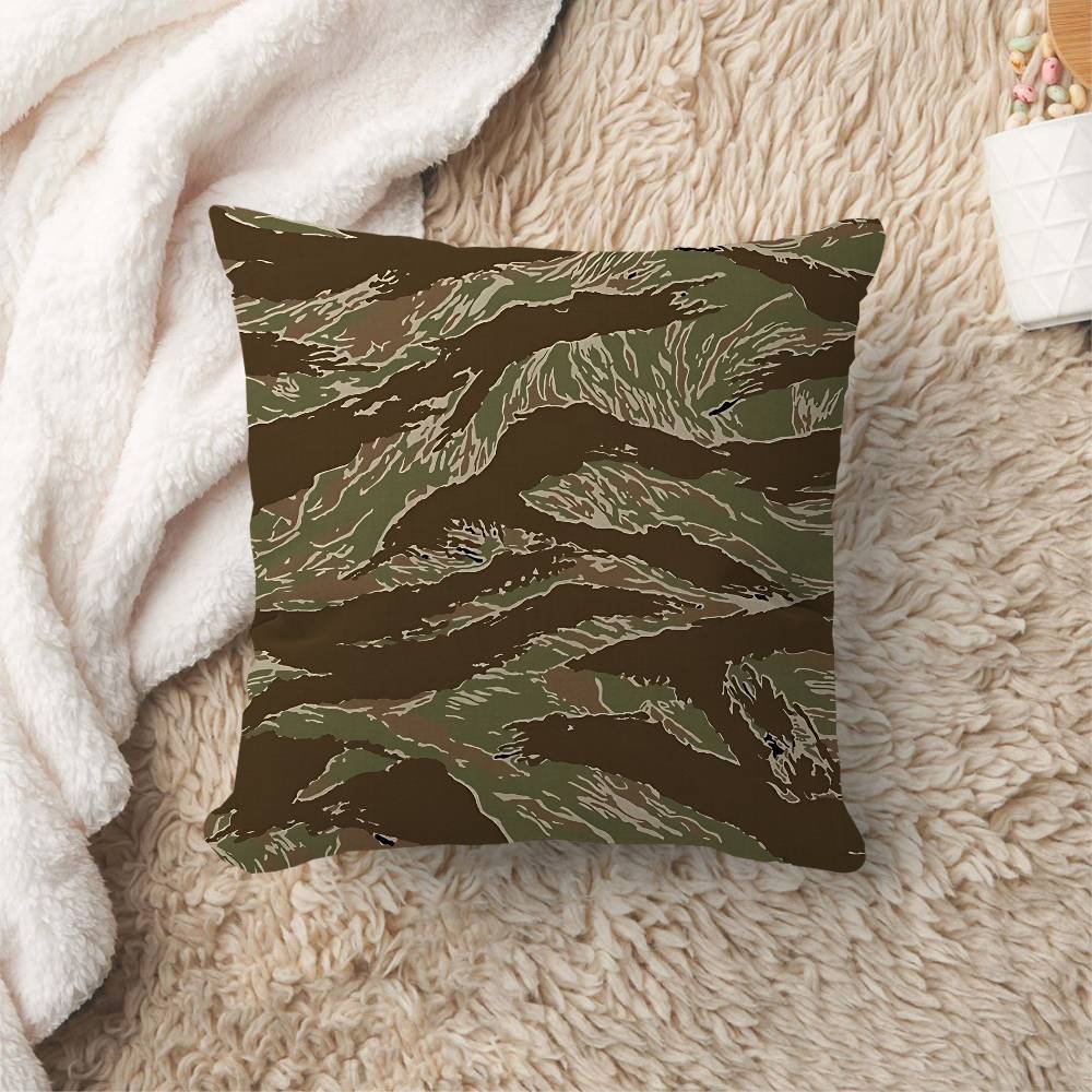 

Tiger Stripe Camo Cushion Cover Decorative Pillow Sofa Home Decor case pillow cases 30x30 cm