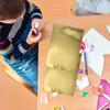 10 Sheets Handbook Paper Jam Colored Cardstock Foil Craft Scrapbook Metallic Glitter Gold Mirror A4 Cardboard Child Mentalic