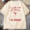 I Say IDK A Lot But Trust Me Tshirt Unisex Cotton Sarcastic Goose Sayings TShirt Silly Goose Tee Women Unisex Summer Graphic Tees