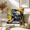 Horror Anime Murder Drones Pillow Case for Sofa Living Room Home office Decor Protective Cover