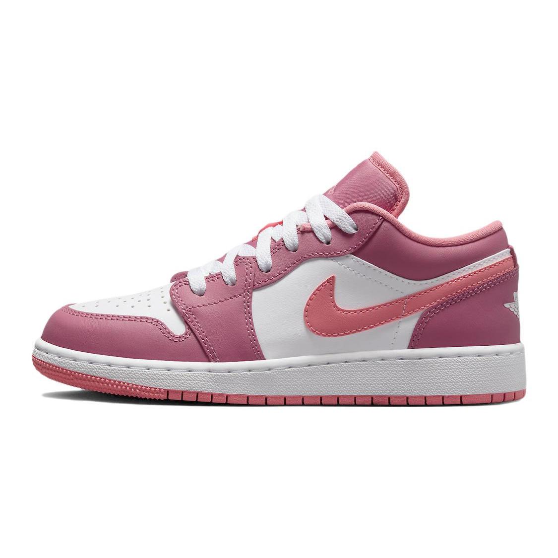 Jordan 1 Low Desert Berry GS 553560-616 38.5