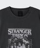 MUSINSA STANDARD [Stranger Things Collaboration] All Friends Welcome T-Shirt [Charcoal Grey]