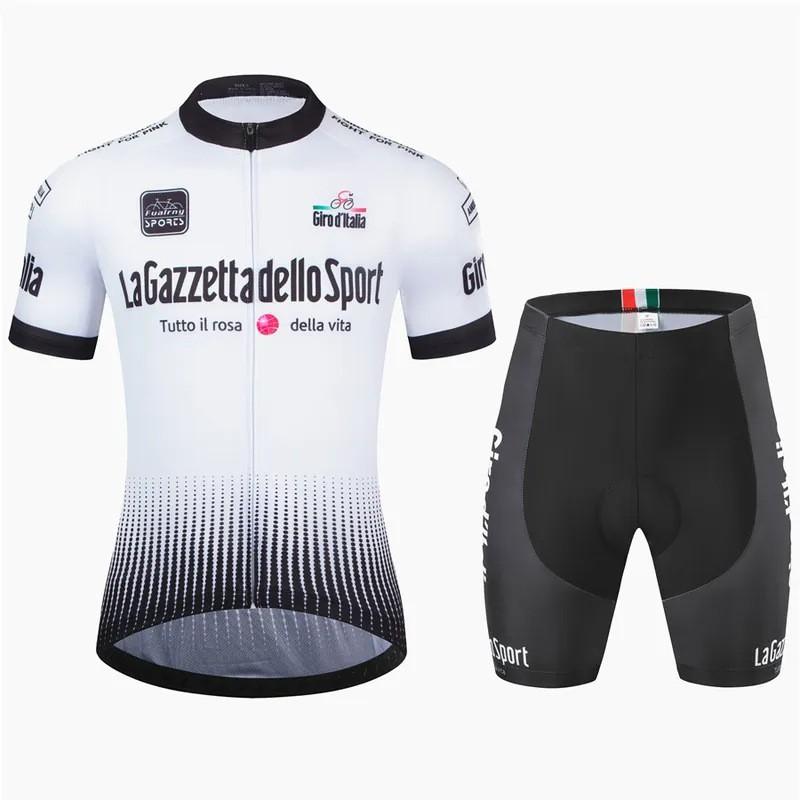 Kids Cycling Jersey Set Short Sleeve Road Bike Outfit Breathable Sportswear Racing Outdoor Activities