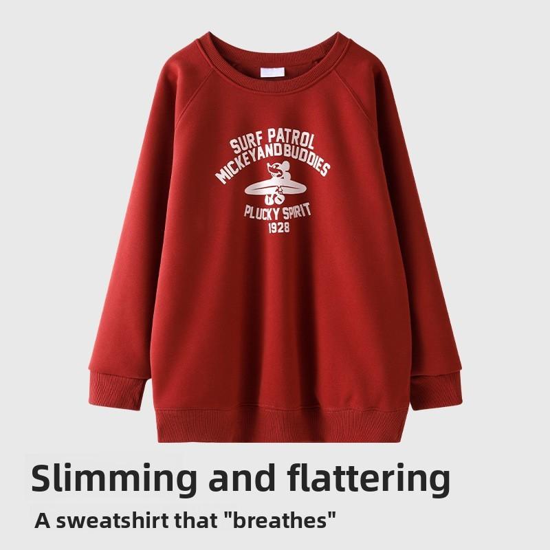 New Fall Winter Fleece Sweatshirt For Women With Printed Graphics And Hoodie