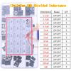 2.2uH 3.3uH 4.7uH 6.8uH 10uH 22uH 47uH 68uH 100uH 220uH 1mH 4.7mH 10mH 100mH Toroid Core Choke Color Ring Inductor Assorted Kit