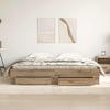 Artisan Oak Bed Frame 180 x 200 cm Particleboard