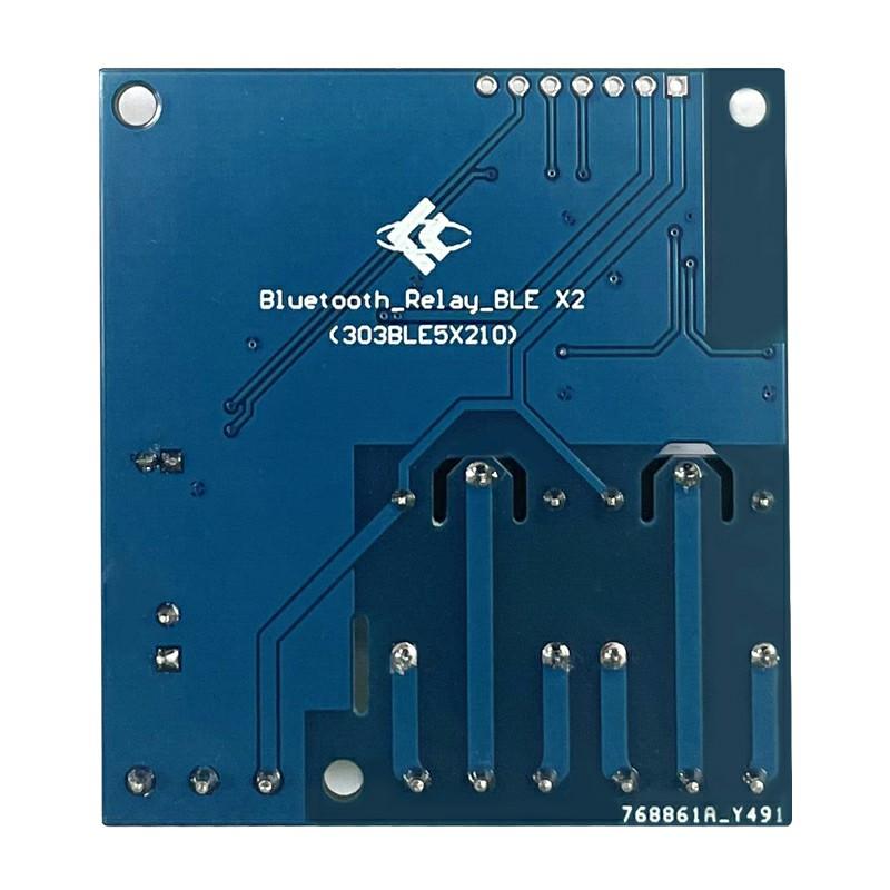 2-Channel Bluetooth 5.0 Relay BLE Bluetooth Mesh Networking Phone APP Remote Switch