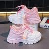 Girls Summer Breathable Mesh Sneakers Soft Sole Non Slip White Shoes For Students Running And Casual Wear Comfortable