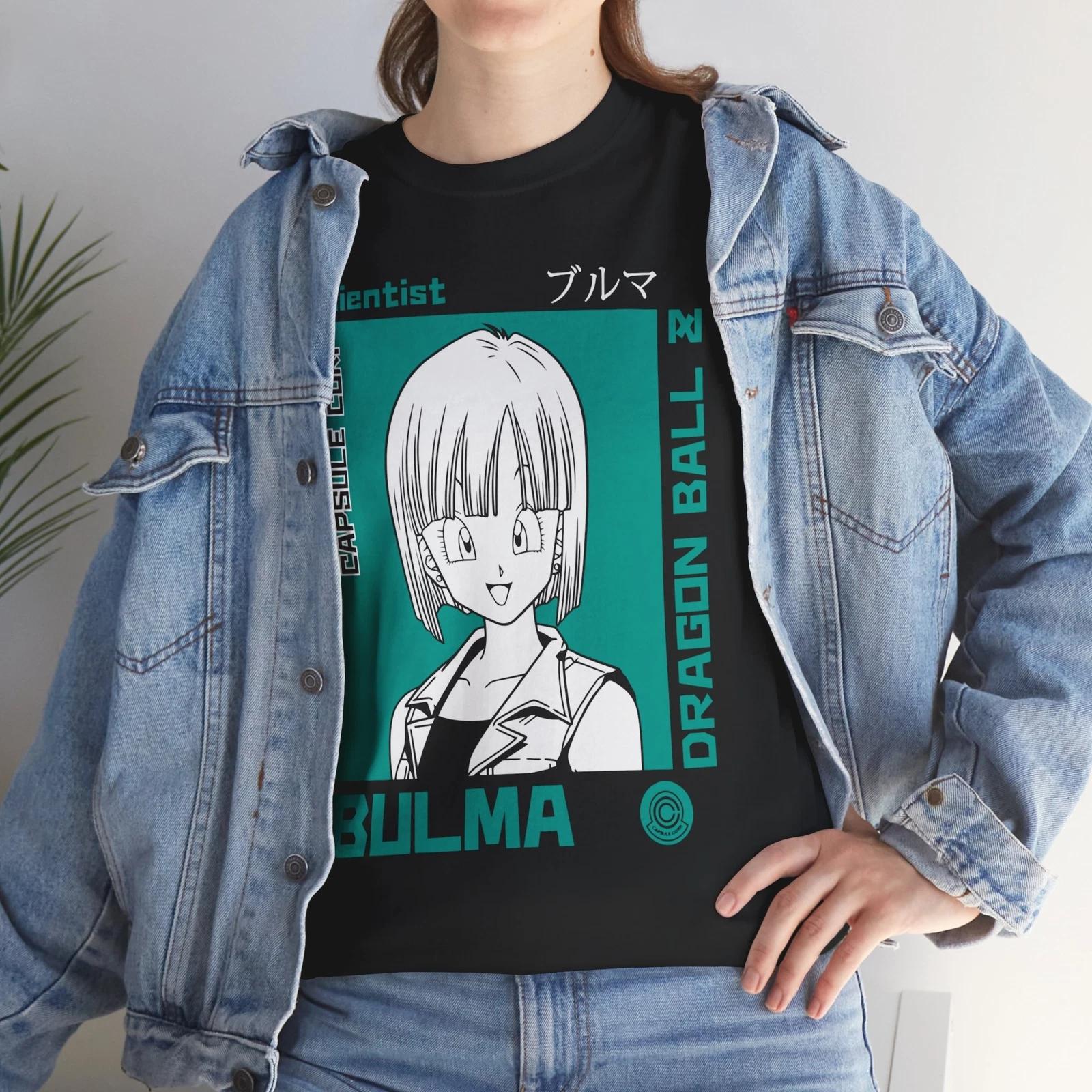 Anime Girl Manga Funny HipHop Streetwear Otaku DBZ Shirt S