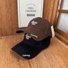 Retro Street Style Hardtop Baseball Cap Spring and Autumn Embroidery Washed Old Male and Female Couples Travel Shade Cap
