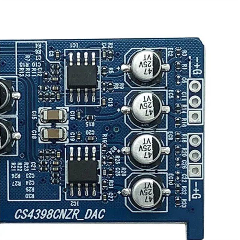 ABUO-For CS4398 DAC Decoding Board CS4398+OPA1612 CS4398 For DAC Decoder 2 Channels Balanced Decoder