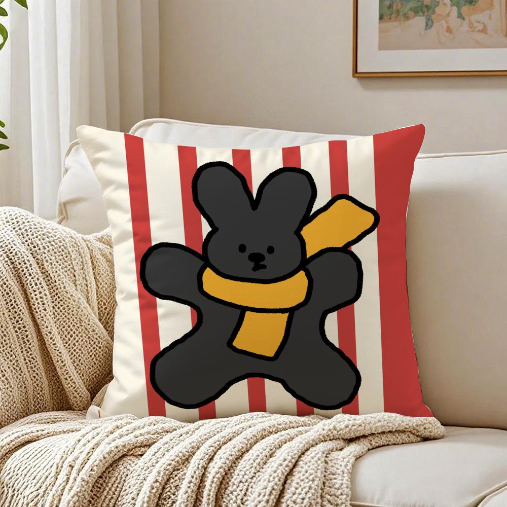 Happy Dog Cushion Cover Pillowcase Antidustmite living Room Sofa Decor Cushion Room 30X30cm