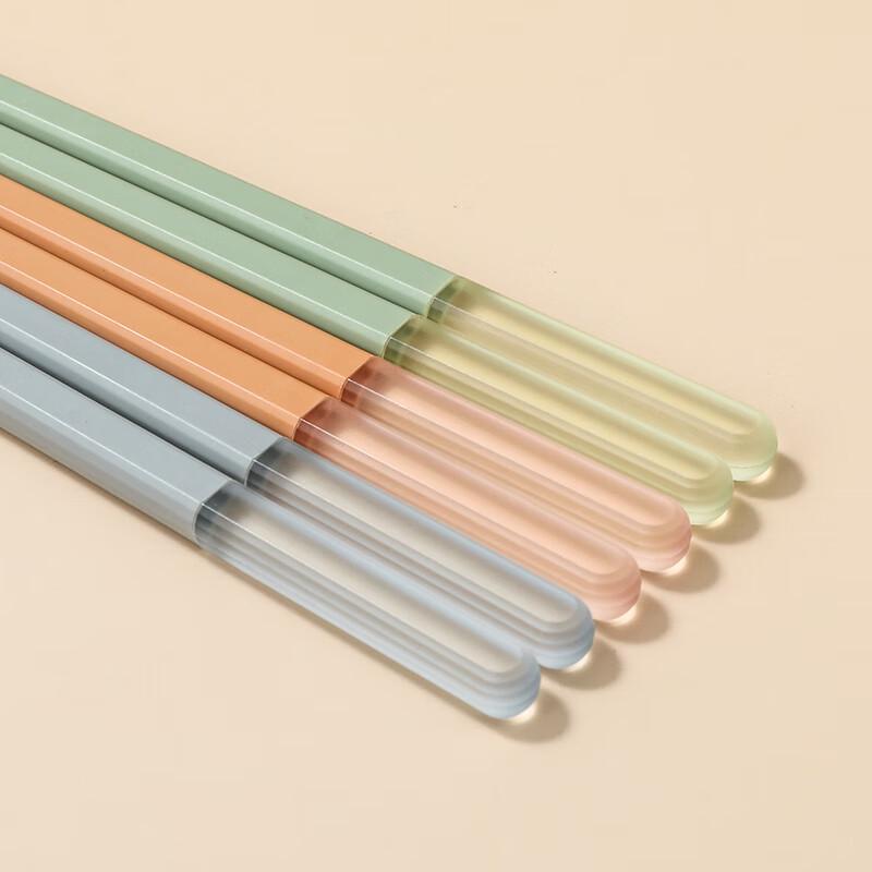 KBH Bunte Legierungs-Essstäbchen - 5 Paare