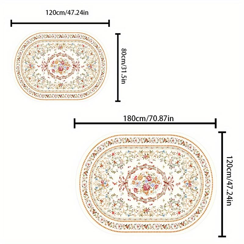 

Rich High-End Carpet Baby Room Floor Mat Soft Play Mat Door MatCarpet For Live Room Rug For Bedroom Bathroom Mat Home Dec 50X80CM (1.6X2.6FT