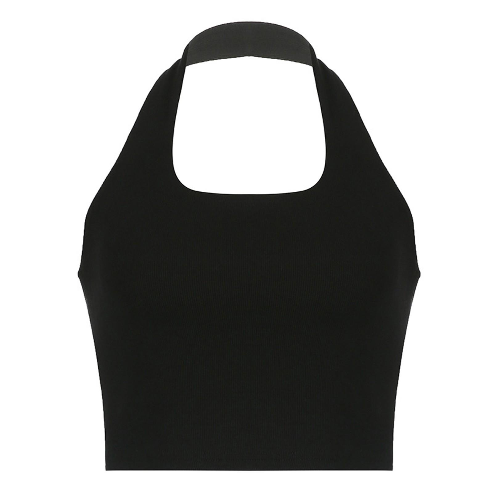 

(SU)Майка для женщин, сексуальная, горячая девушка, сплошной цвет, бретелька с лямкой на бретельках для йоги, майка на бретелях