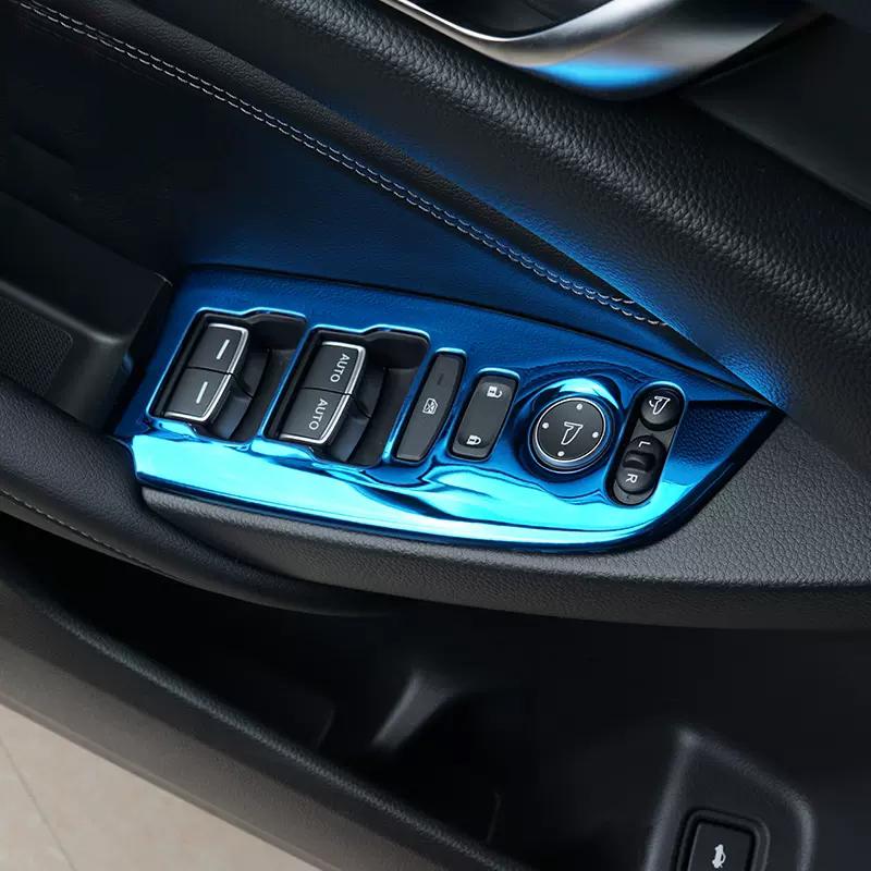 Pentru Honda Accord X 10th 2018-2022, panou pentru cotieră ușă mașinii din inox, comutator pentru fereastră, butoane de ridicare, acoperitoare, accesorii interioare
