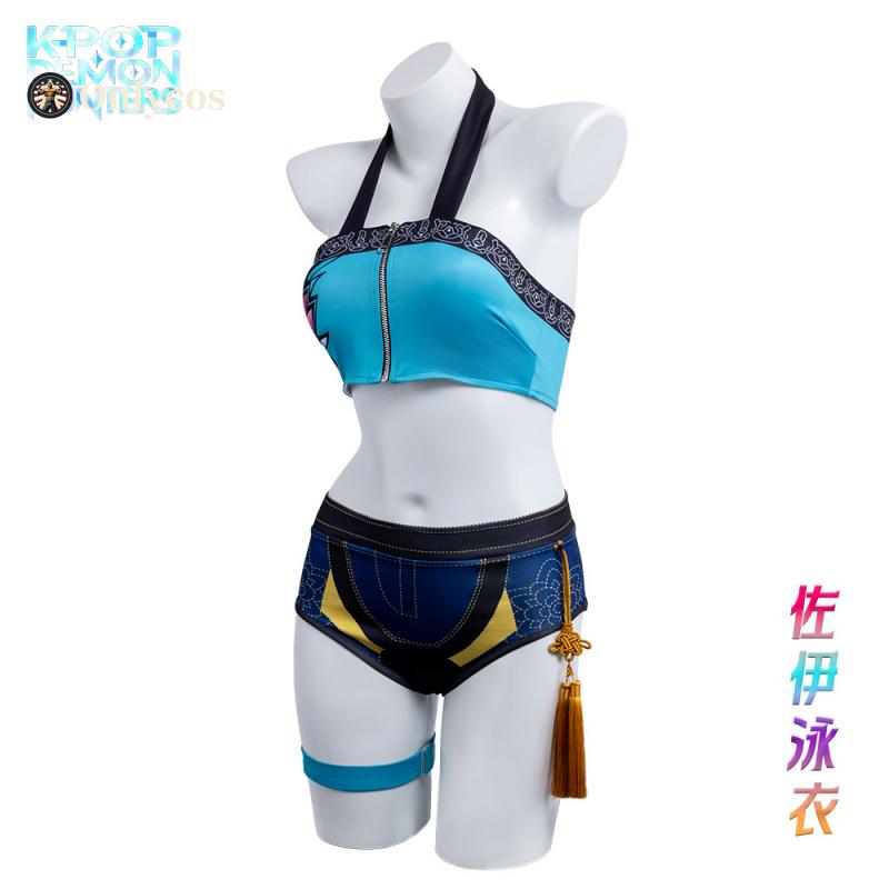 K-pop Demon Hunters Rumi Mira Zoey Cosplay Swimsuit Hot Sale Costume 2025 Summer Women Vest Shorts Coat Outfits Halloween Carnival Party Suit