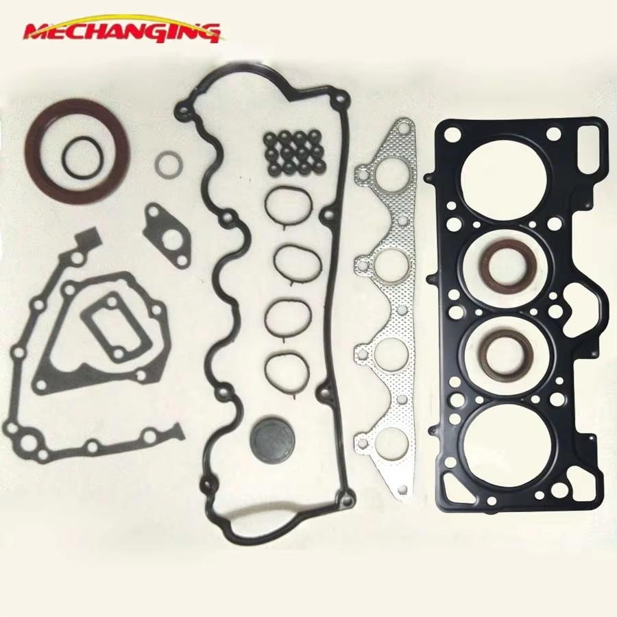 For HYUNDAI ACCENT Saloon 1.3 G4EA Metal Engine Rebuilding Kits Head Gasket Kit Engine Gasket Mechanging