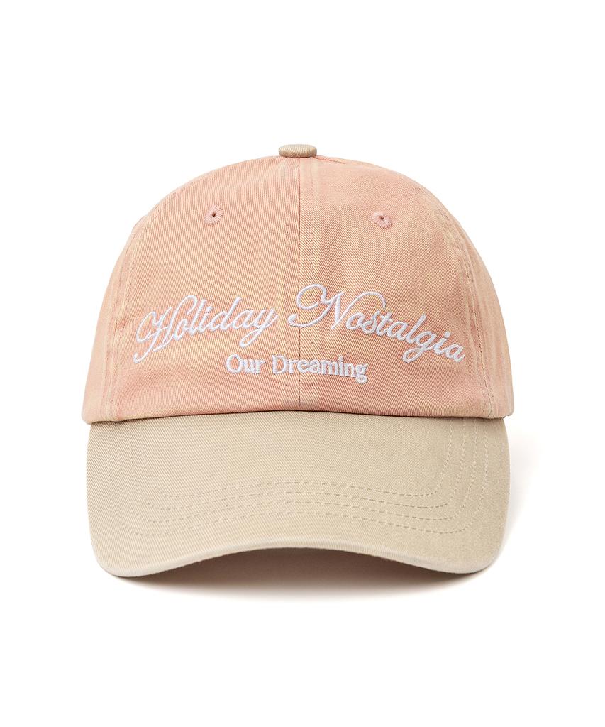 EXPRESSHOLIDAY Our Dreaming Washed Ball Cap_Pink