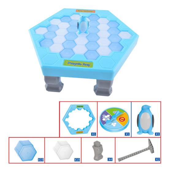 Save Penguin Ice Block Breaker Trap Toys Funny Parent Children Kids Table Game