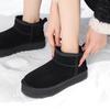 Qirui shoes Snow boots fashionable and versatile pure wool warm