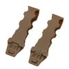 MOLLE system tactical Malice Clips compatible with various waist belts, buckle strips, chest and leg harness fixing buckles.