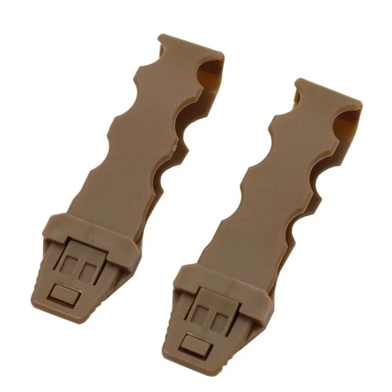 MOLLE system tactical Malice Clips compatible with various waist belts, buckle strips, chest and leg harness fixing buckles.