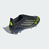 adidas F50 Elite Firm Ground Boots JH7616 Unisex Performance Sports Shoes Core Black / Iron Metallic / Lucid Lemon