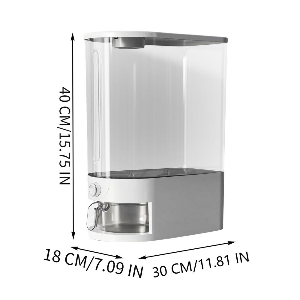 

10kg Airtight sealed Rice Storage Box Anti Insect moisture-proof Bucket Dry Food Rice Dispenser Home Kitchen Grain Container