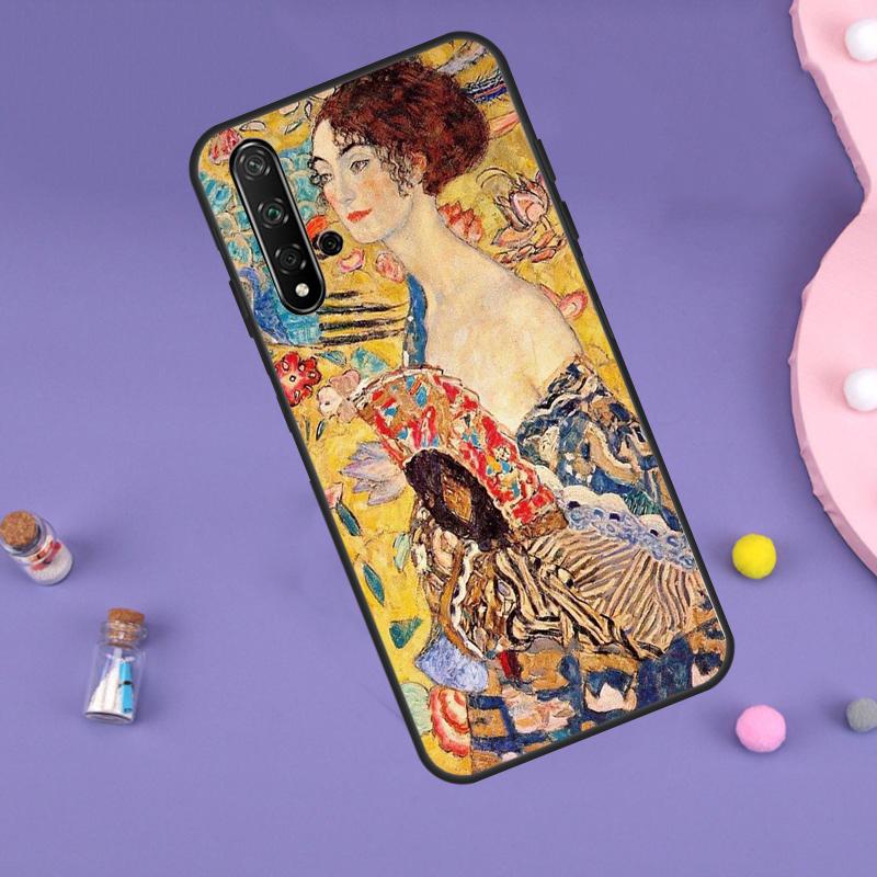 

The Kiss Gustav Klimt Painting For Huawei Nova 5T 9 10 SE 7i 8i 11i 12i Y60 Y61 Y70 Y72 Y73 Y90 Y91 P20 P40 P30 Lite Case Huawei Nova 12i