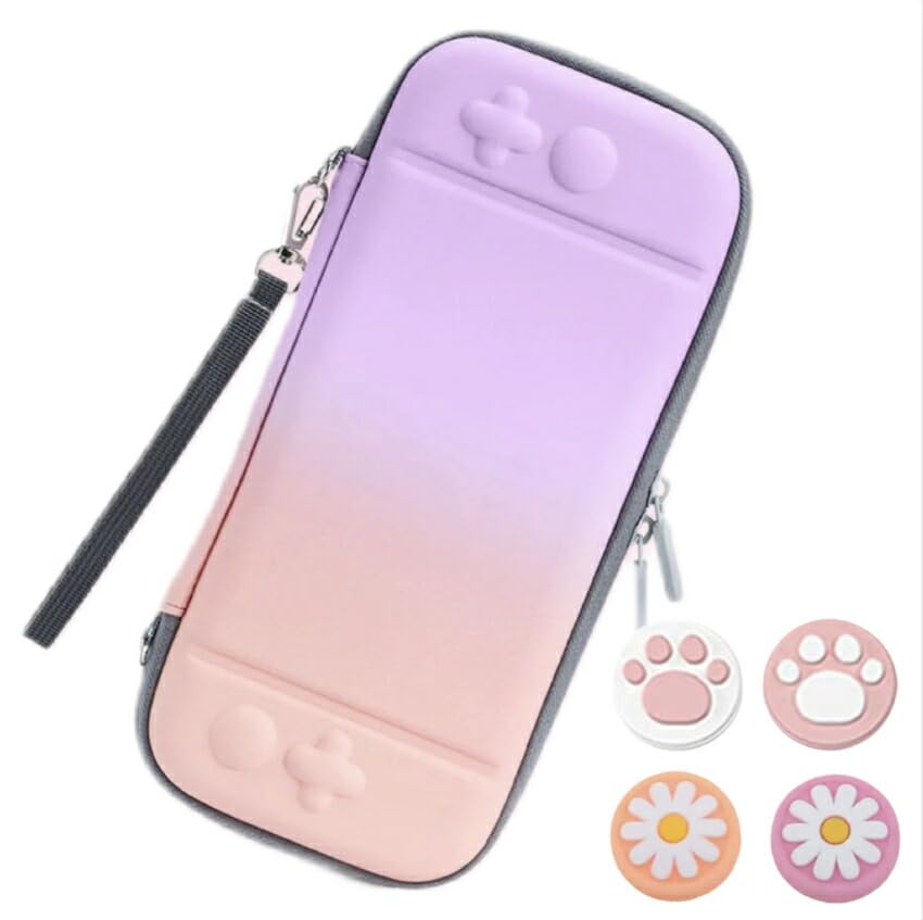 

Lite SWITCH LITE Exclusive Storage Case Portable Carrying Cover Shockproof Protective Case Pink Purple [Switch Exclusive]