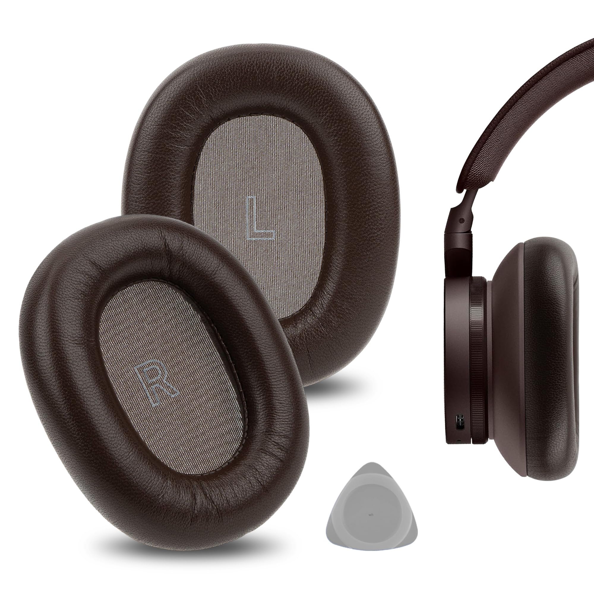 

Geekria Elite Earpads Compatible with Bang & Olufsen Beoplay H95 (1266100) Headphones, Lambskin Ear Pads/Ear Cups (Chestnut)
