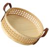 Desktop Rattan Basket Storage Baskets Fruit Containers Bamboo Candy Food Serving