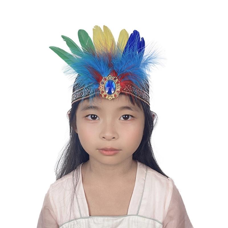 

Lightweight Comfortable Feather Hairband Fashion Festival Hairpiece Costume Headband for Women Seeking A Unique Look